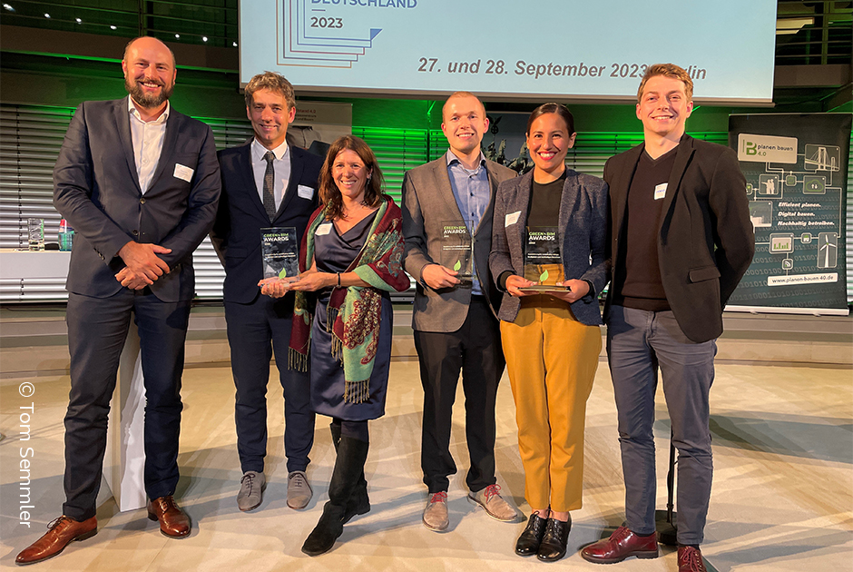 Arcadis und Sirius Facilities gewinnen Green BIM Award 2022