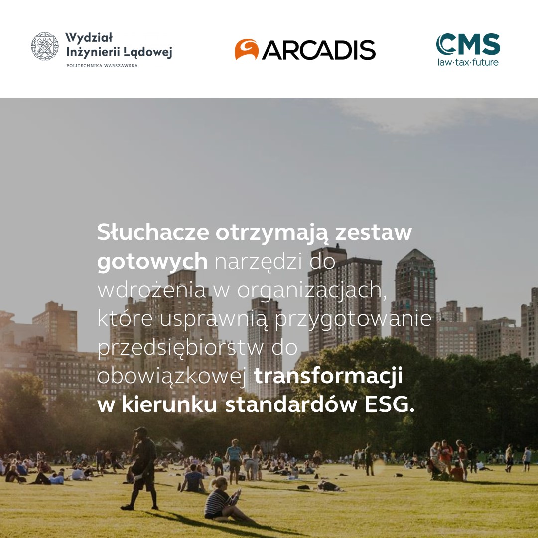 Studia podyplomowe ESG w Budownictwie